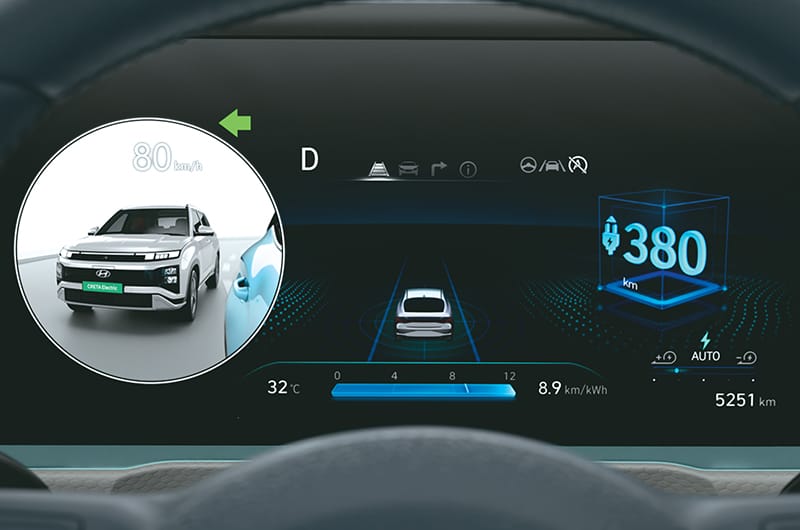 Blind-spot view monitor